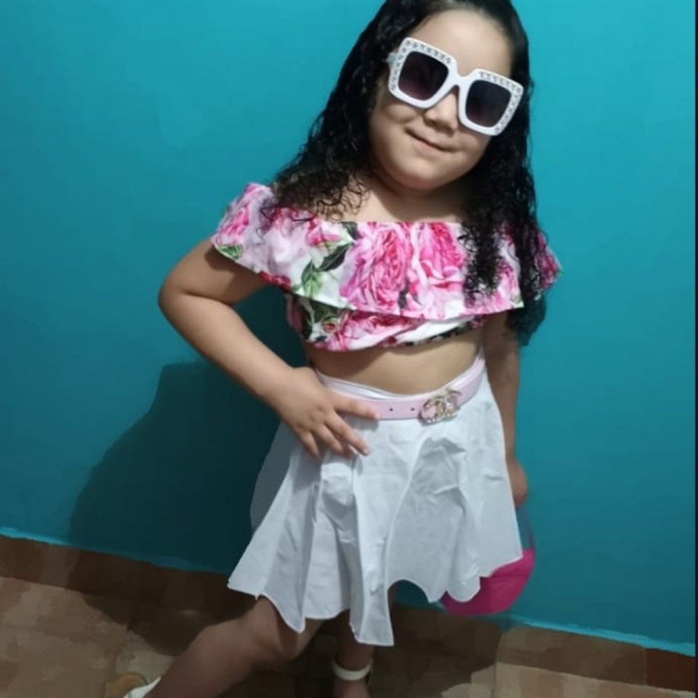 2pcs set top and skirt